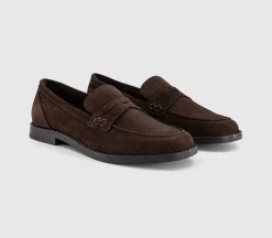 Forerro Square Toe Penny Loafers