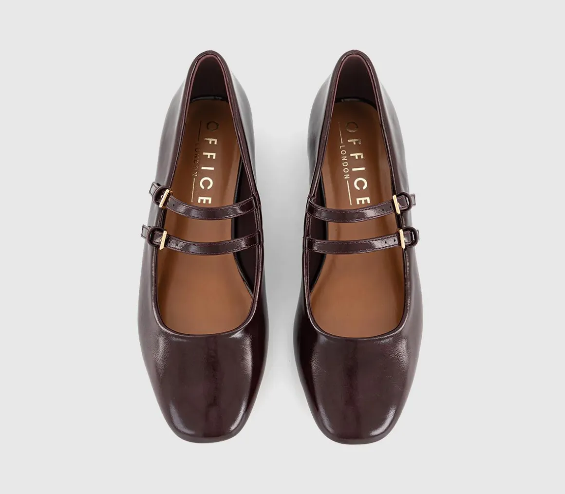 Frances Two Strap Mary Janes