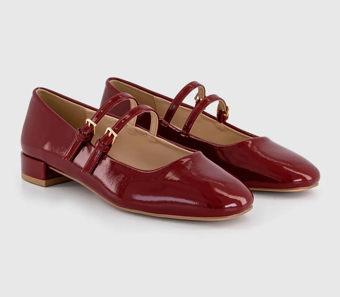 Frances Two Strap Mary Janes