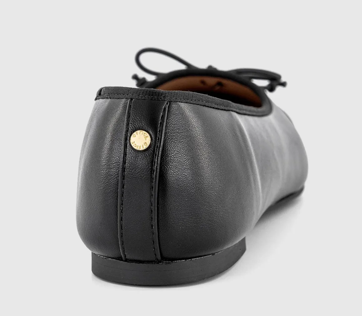 Fran Toecap Round Toe Ballet Pumps
