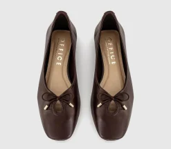 Freya Bow Ballerina Shoes