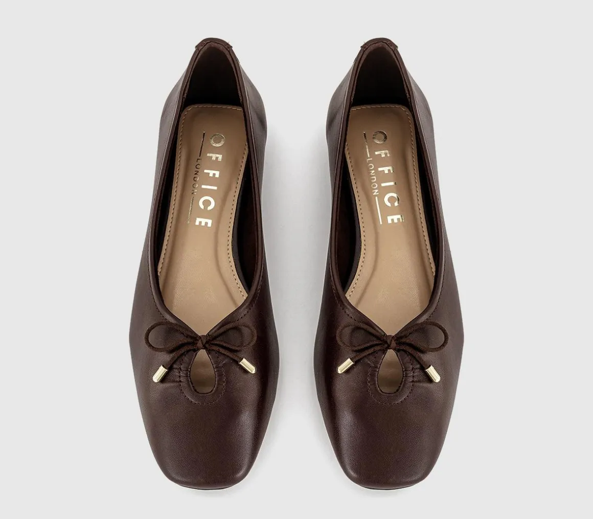 Freya Bow Ballerina Shoes