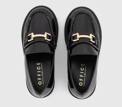 Gabriella Chunky Patent Kids Loafers
