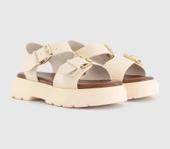 Gemma Double Buckle Chunky Kids Sandals