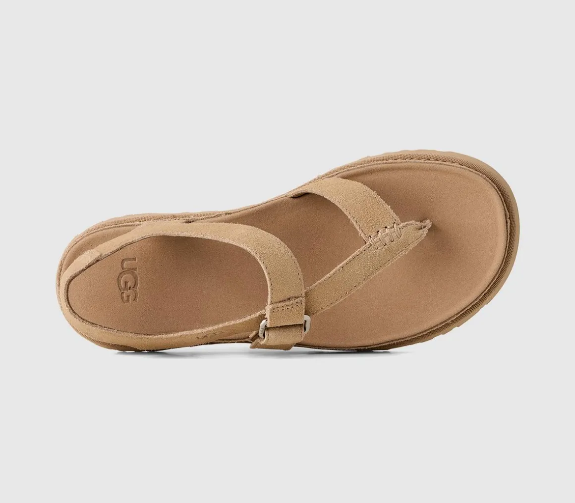 Goldengaze Toe Post Sandals