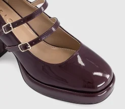 Haisley Platform Mary Jane Heels