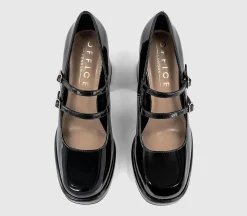 Haisley Platform Mary Jane Heels