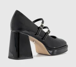 Haisley Platform Mary Jane Heels