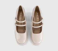 Haisley Platform Mary Jane Heels
