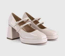 Haisley Platform Mary Jane Heels