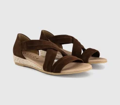 Hallie Cross Strap Espadrilles