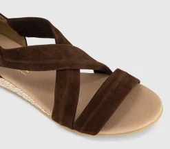 Hallie Cross Strap Espadrilles