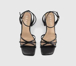 Happen Block Heel Strappy Sandals