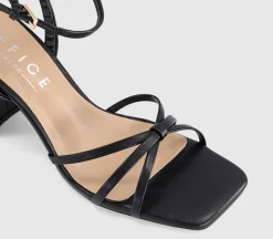 Happen Block Heel Strappy Sandals