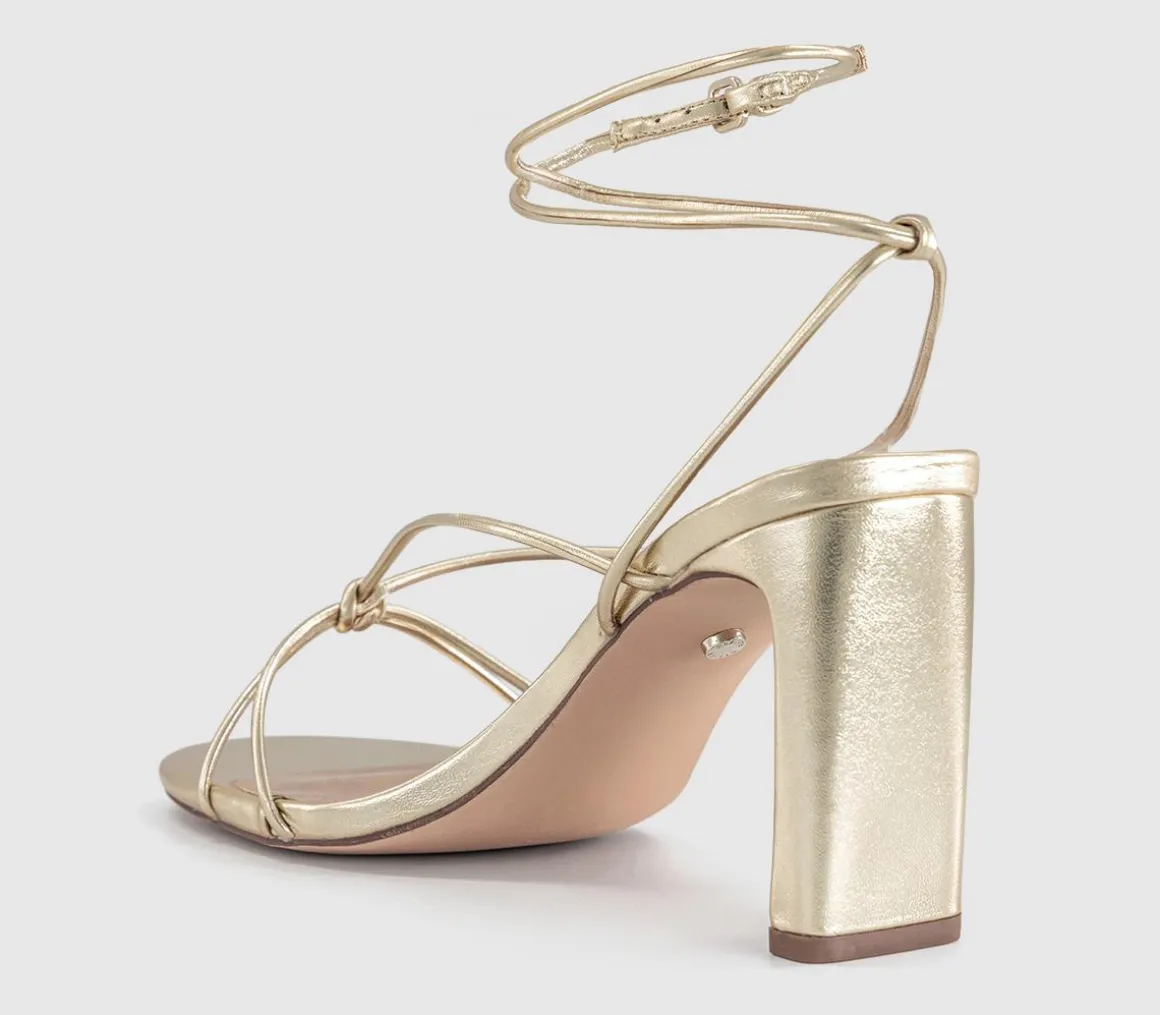 Harbour Multi Strap Block Heels