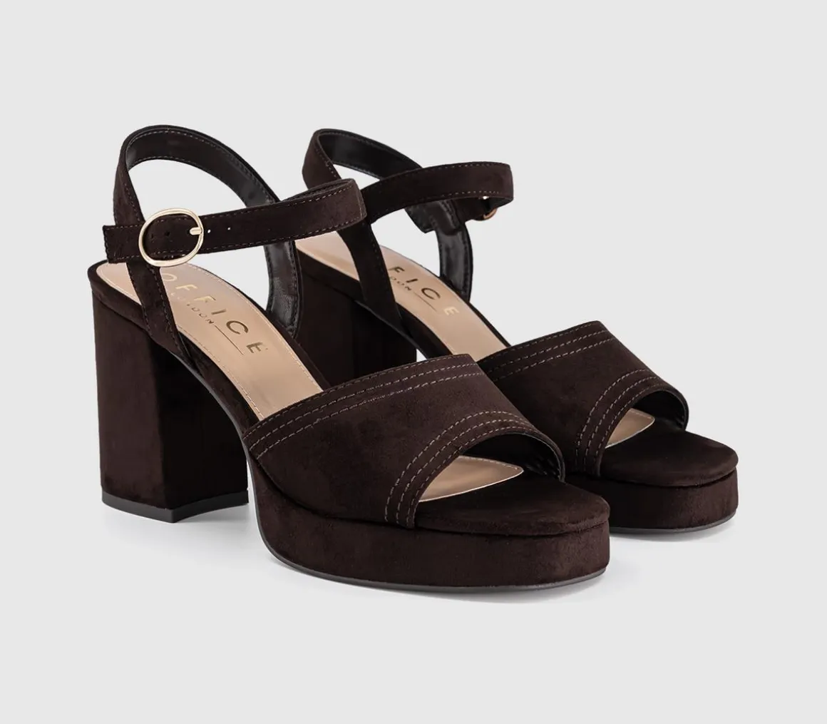 Harlow Platform Block Heel Sandals