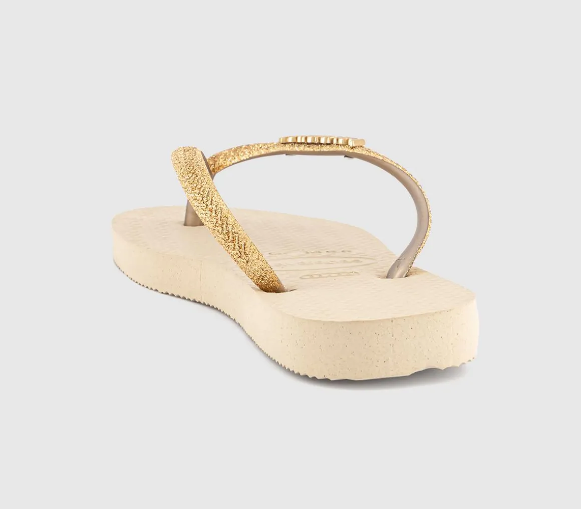 Havaianas Kids Slim Glitter II Flip Flops