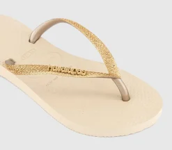 Havaianas Kids Slim Glitter II Flip Flops