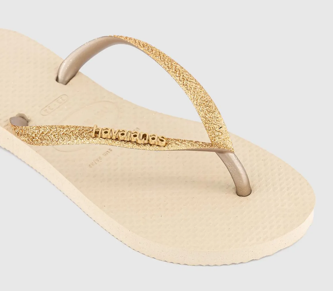 Havaianas Kids Slim Glitter II Flip Flops