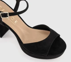 Havoc Round Toe Platform Heeled Sandals