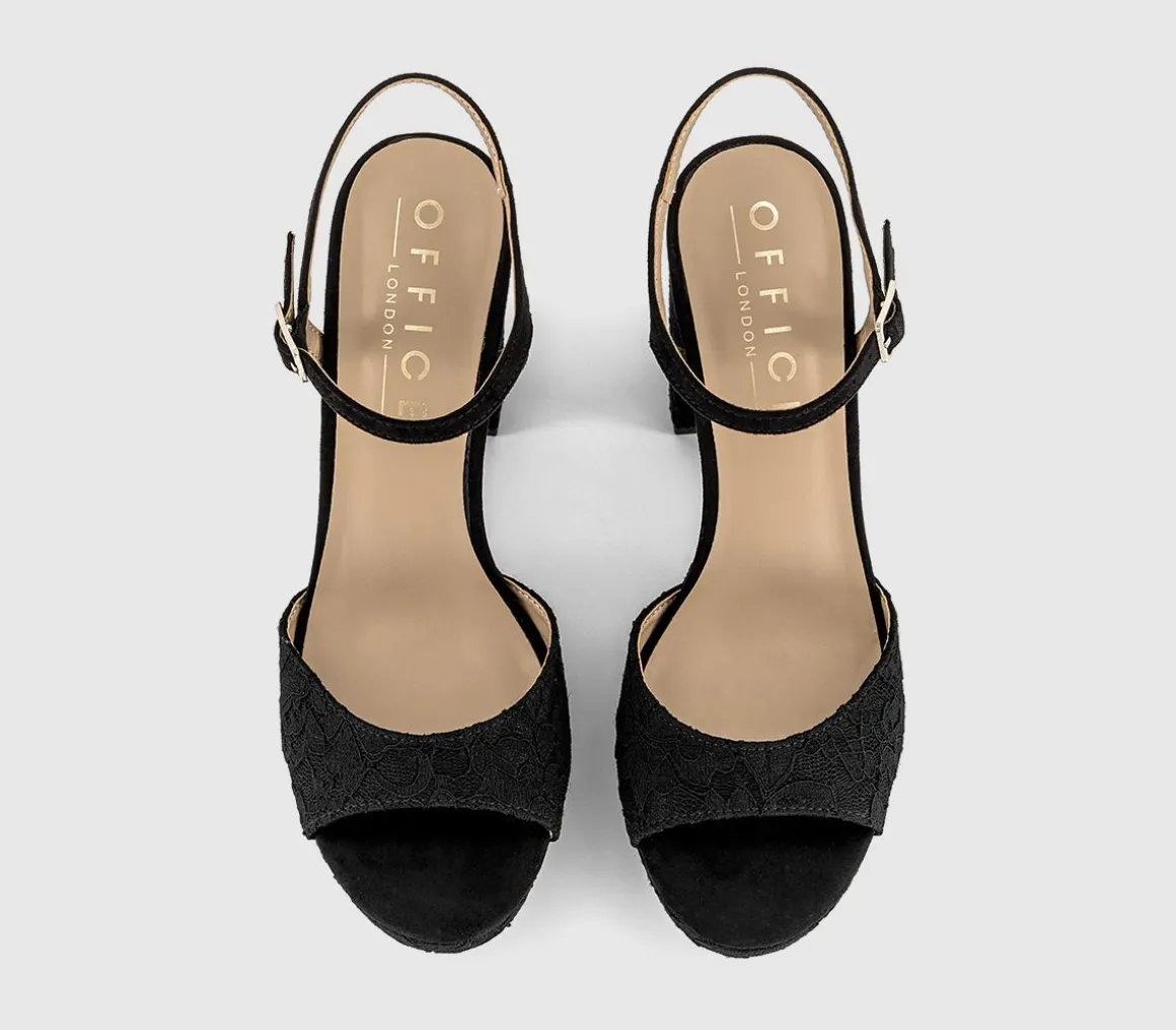 Havoc Round Toe Platform Sandals