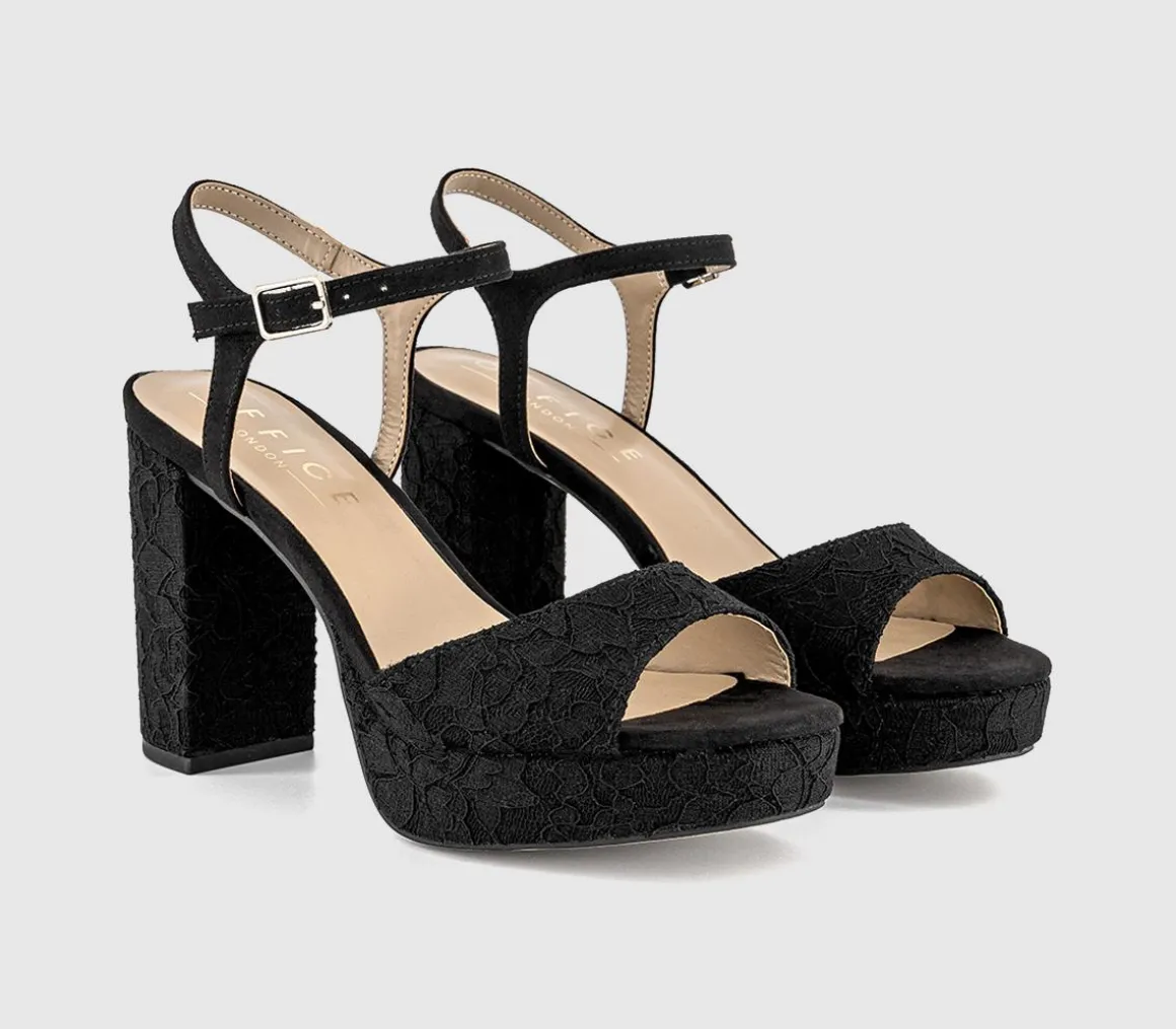 Havoc Round Toe Platform Sandals