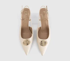 Hazel Trim Detail Slingback Court Heels