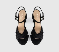 Helena Knotted Platform Sandals