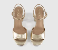 Helix Two Part Platform Heeled Sandals