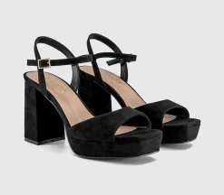 Helix Two Part Platform Heeled Sandals