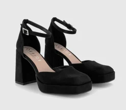 Hey Day Two Part Embellished Buckle Platform