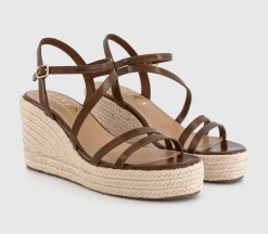 Holland Strappy Espadrille Wedges