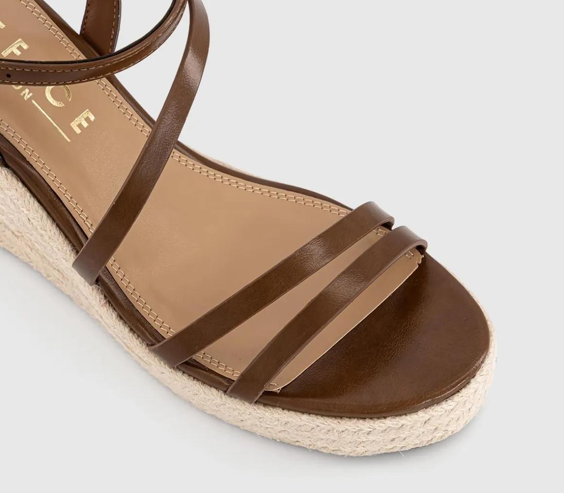 Holland Strappy Espadrille Wedges
