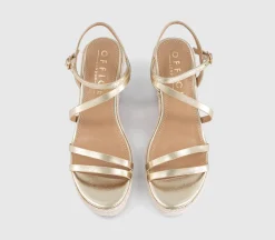 Holland Strappy Espadrille Wedges