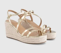 Holland Strappy Espadrille Wedges