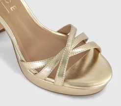 Hype Two Part Platform Heeled Sandals