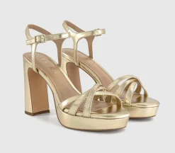 Hype Two Part Platform Heeled Sandals