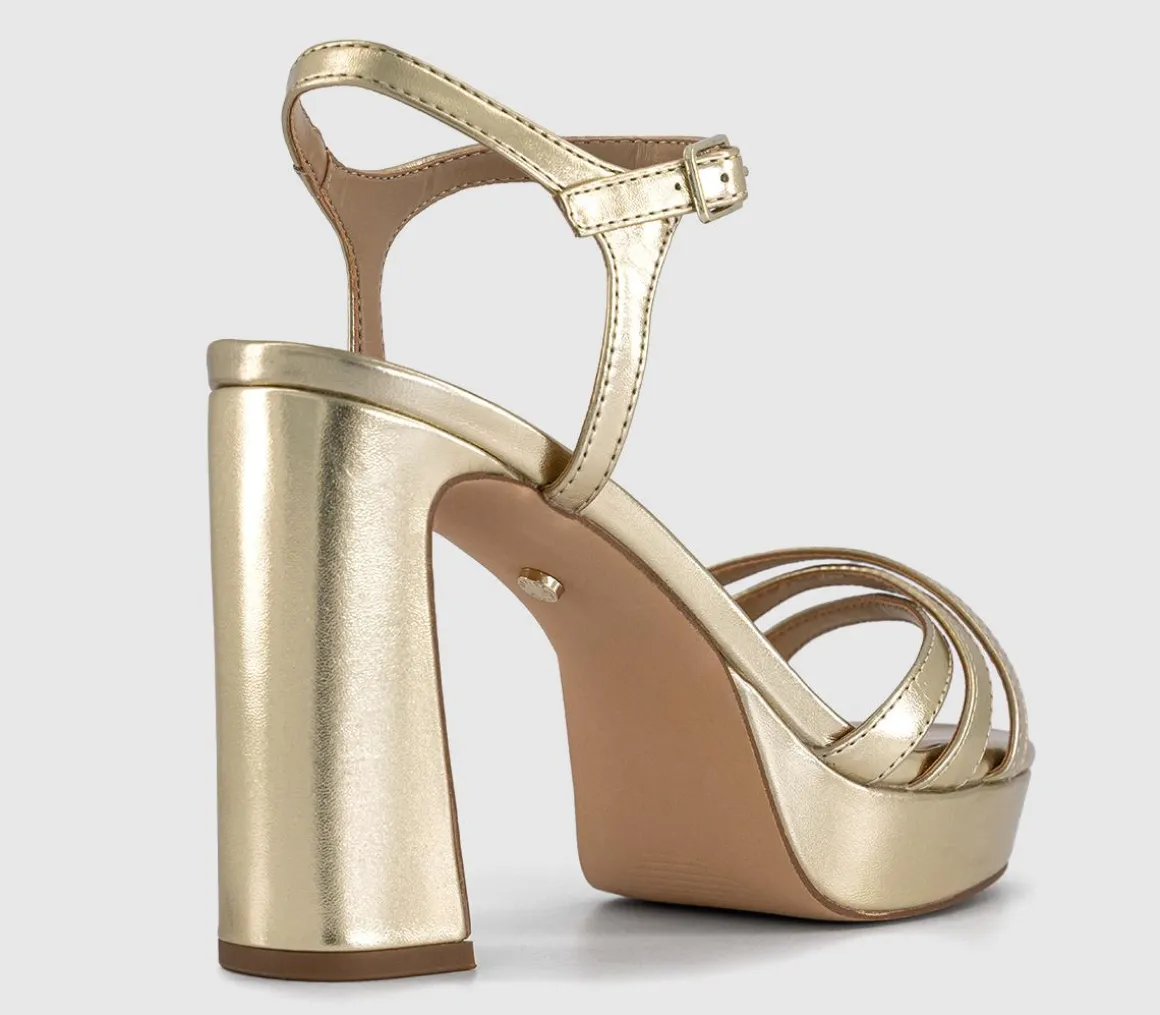 Hype Two Part Platform Heeled Sandals