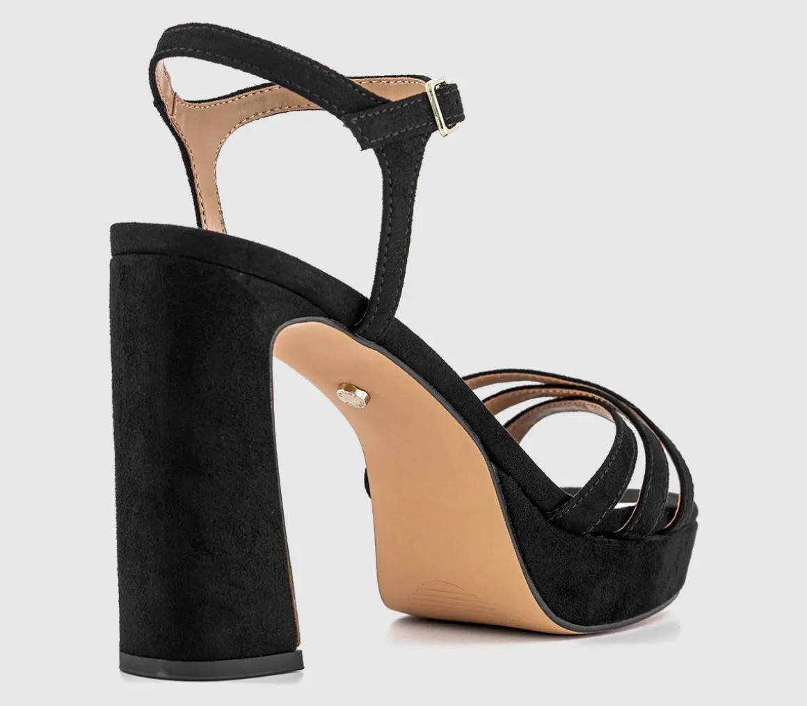 Hype Two Part Platform Heeled Sandals