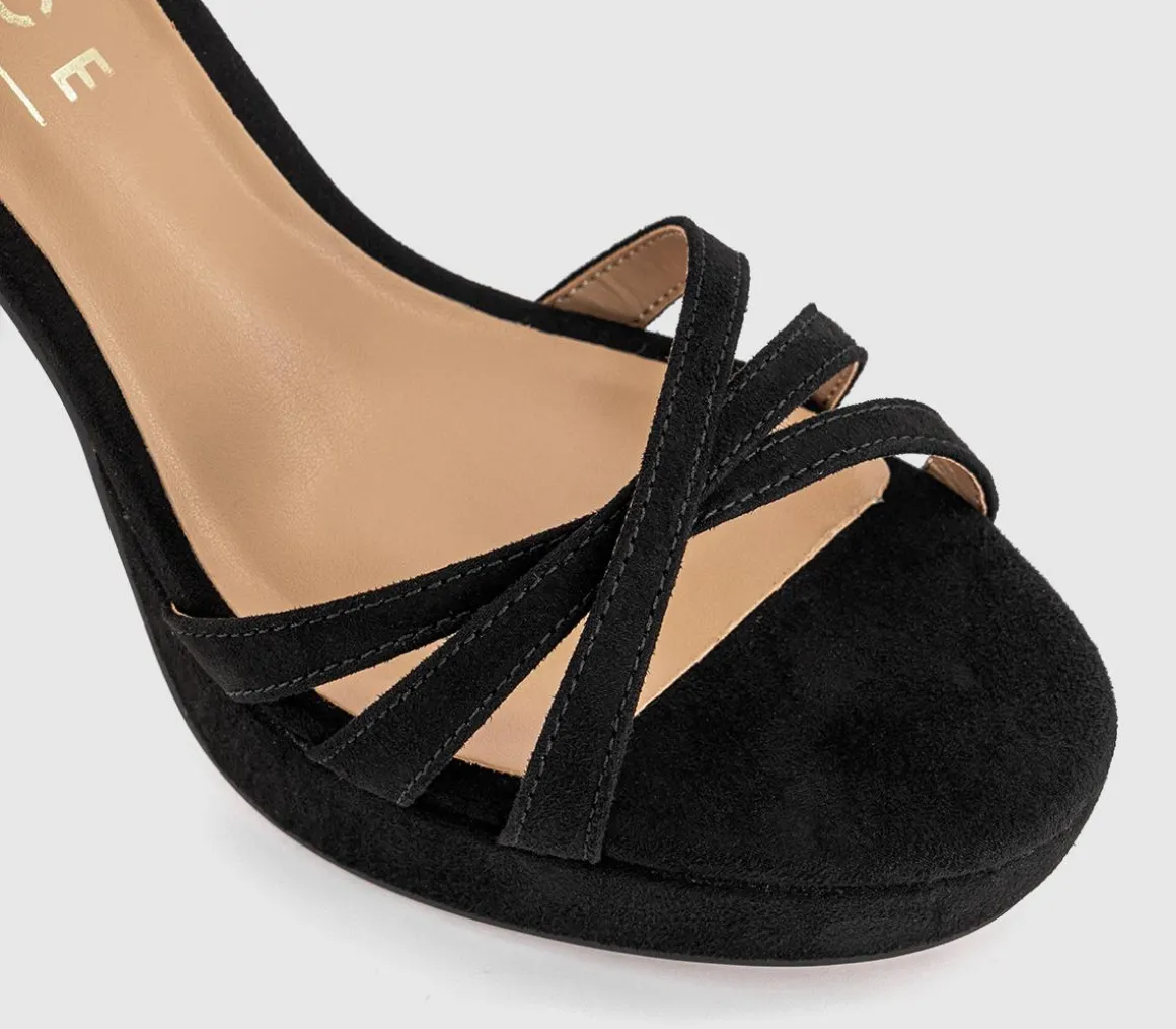 Hype Two Part Platform Heeled Sandals