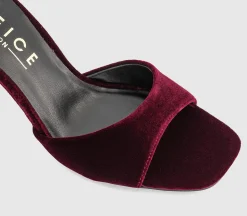 Hypnotise Bow Back Heeled Sandals