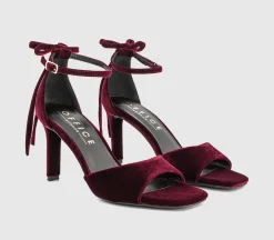 Hypnotise Bow Back Heeled Sandals