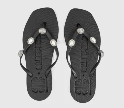 Ibiza Diamond Flip Flops