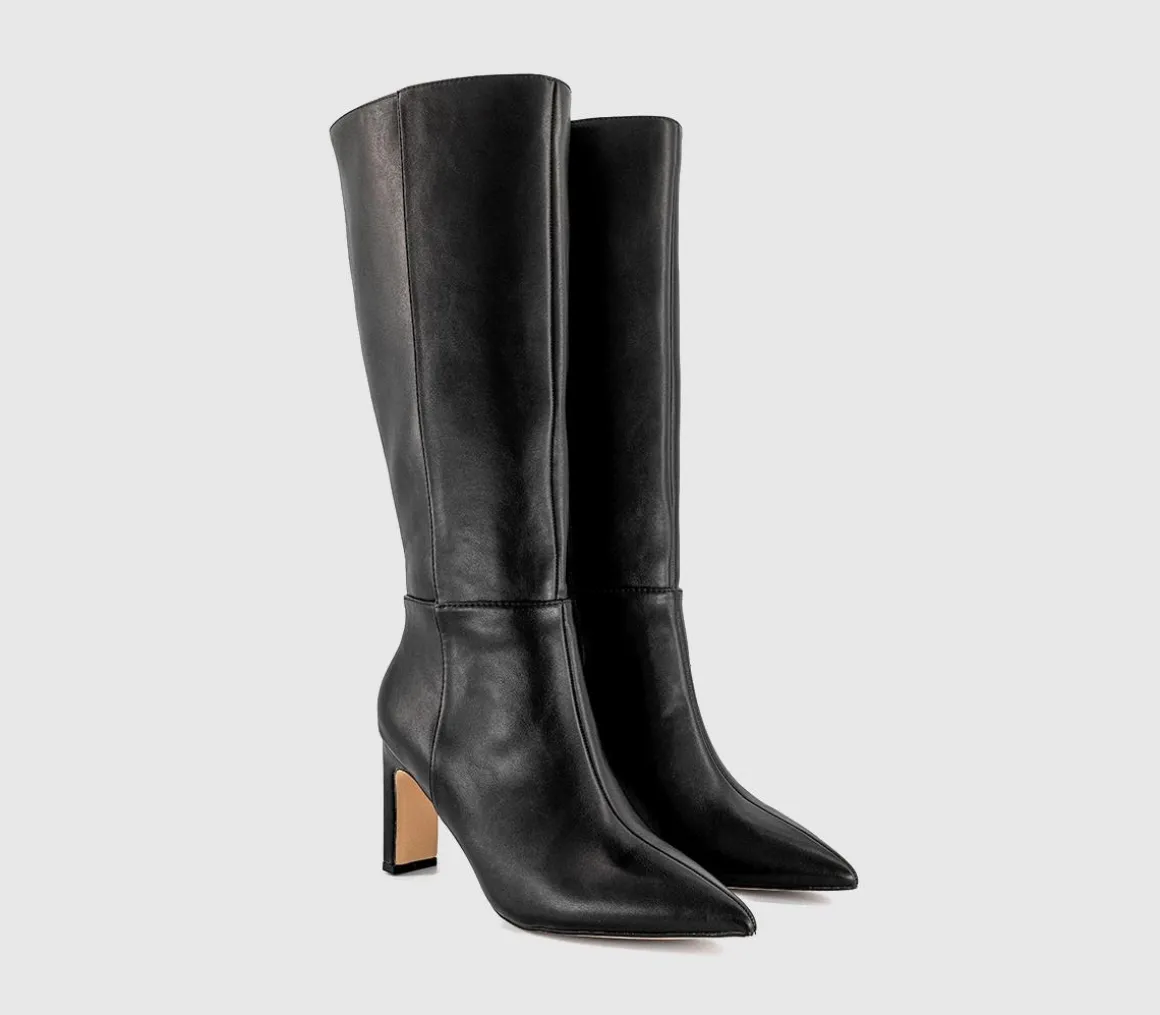 Kadell Pointed Toe Knee High Boots