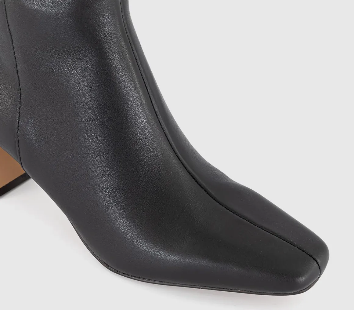 Kallie Set Back High Heel Knee Boots