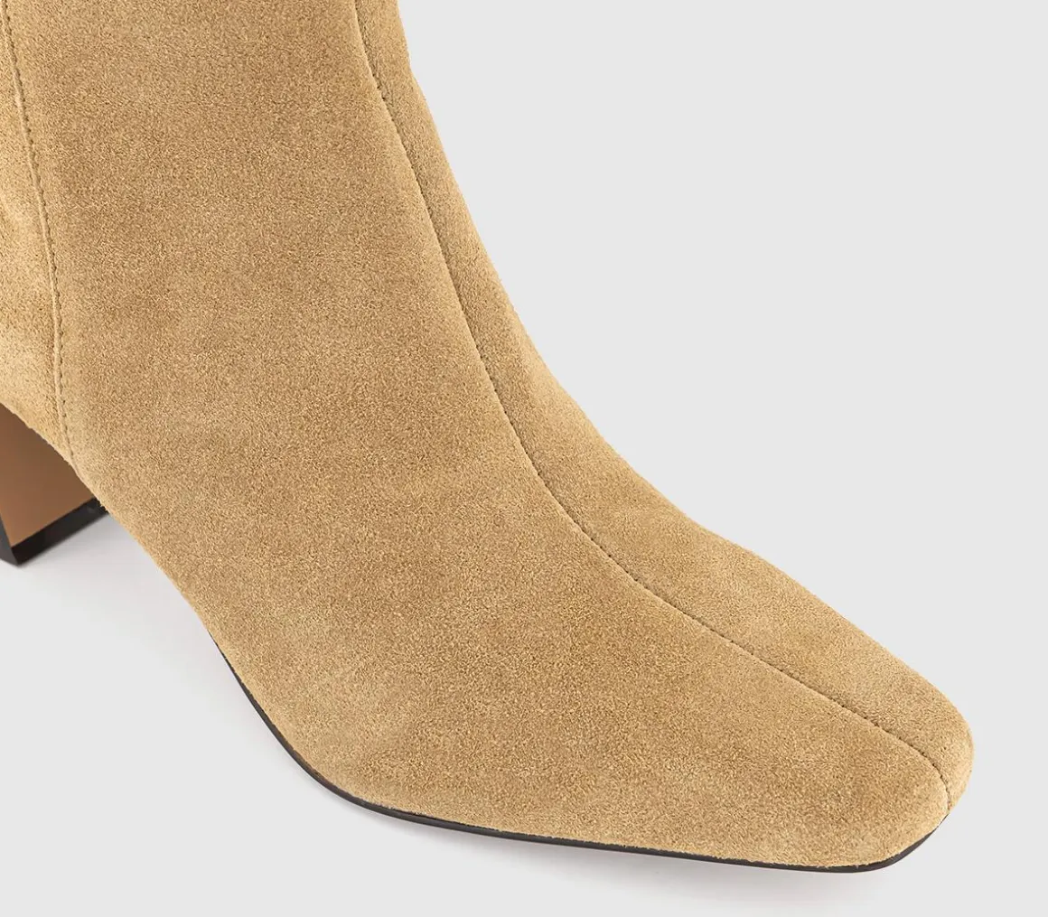 Kallie Set Back High Heel Knee Boots