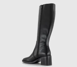 Karamel Knee High Block Heel Boots