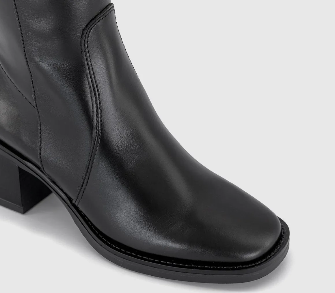Karamel Knee High Block Heel Boots
