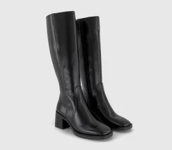 Karamel Knee High Block Heel Boots