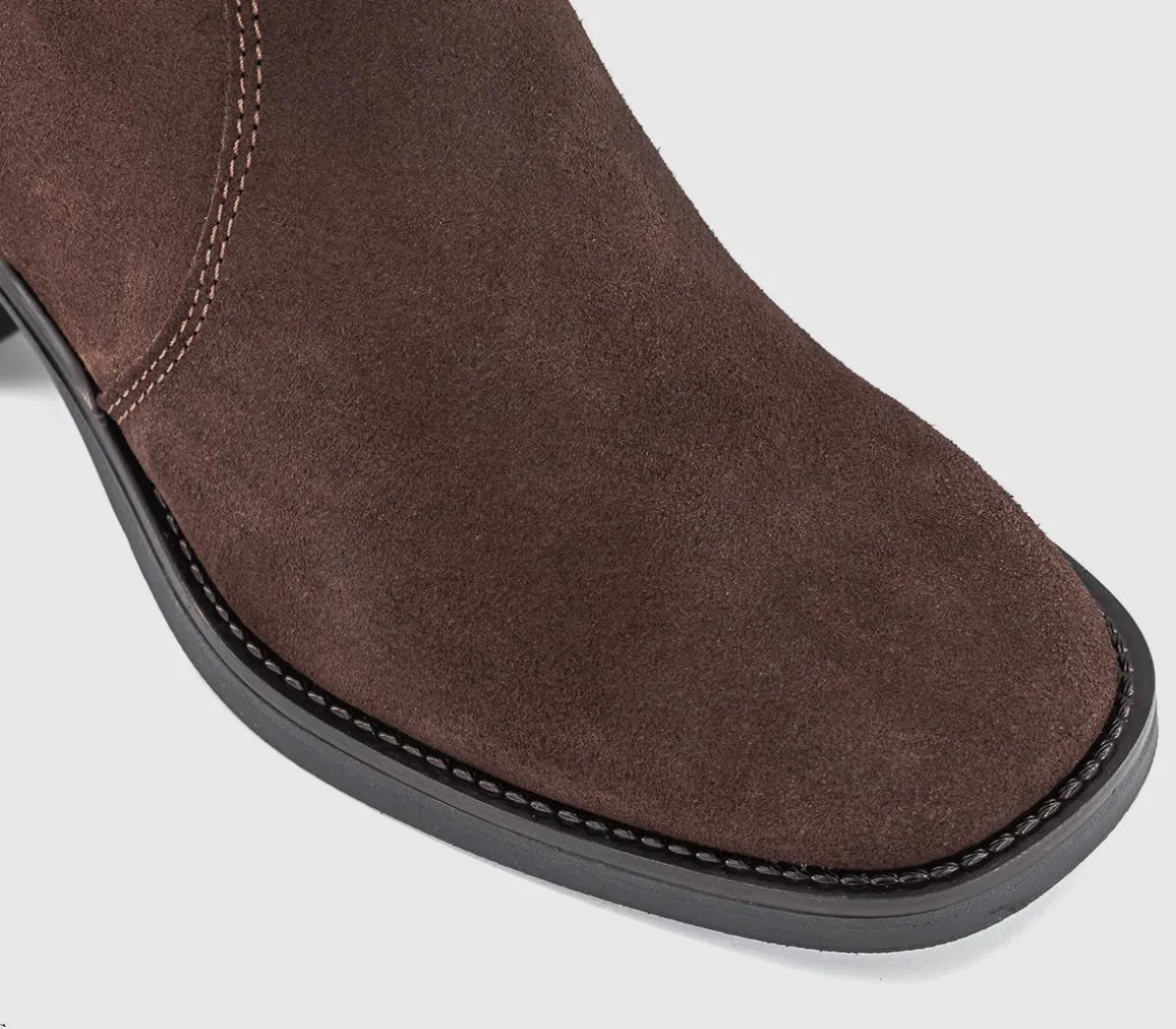 Karamel Knee High Block Heel Boots